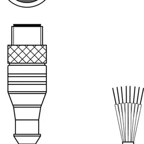Разъем с кабелем Leuze Electronic KS S-M12-8A-P1-050