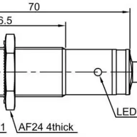Оптический датчик LANBAO PR18-DM3ATC