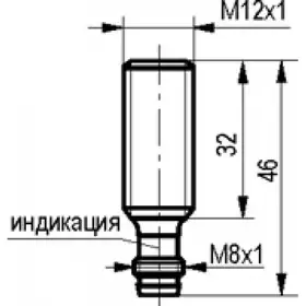 Индуктивный датчик ТЕКО ISB BC21A-32P-4-LS402