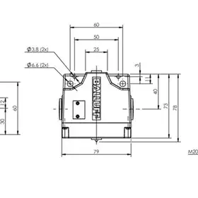 Блочный выключатель Balluff BNS 816-B02-PA-12-613-11