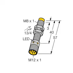 Индуктивный датчик TURCK NI3-EG08-AP6X-H1341