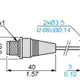 Ультразвуковой датчик Telemecanique XXRF1A8KBM12L