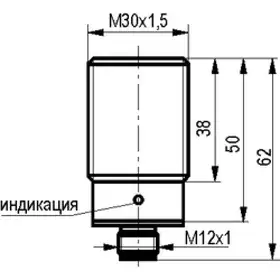 Индуктивный датчик ТЕКО ISB AC8A-31N-10-LZS4-O