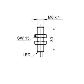 Индуктивный датчик Baumer IFRM 08P3701/L
