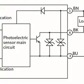 Оптический датчик LANBAO PSE-TM10DNBR