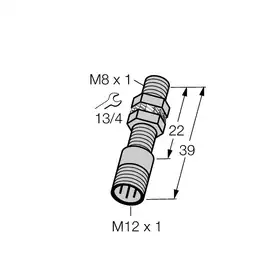 Индуктивный датчик TURCK BI1.5-EG08K-Y1-H1341