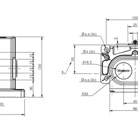 Блочный выключатель Balluff BNS 813-D05-L12-100-20-01