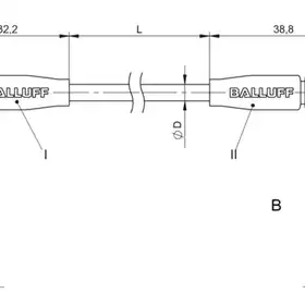 Соединительный кабель Balluff BCC M314-M314-30-304-PX0434-010