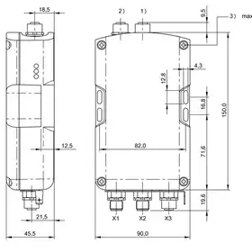Блок обработки RFID Balluff BIS M-6002-051-050-03-ST11