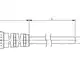 Разъем с кабелем Balluff BCC S518-0000-1Y-133-PS0825-350