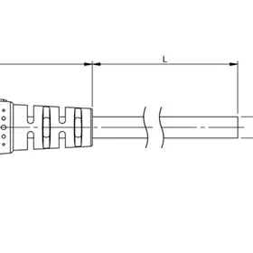 Разъем с кабелем Balluff BCC S518-0000-1Y-133-PS0825-350