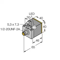 Индуктивный датчик TURCK BI15U-CK40-ADZ30X2-B3131