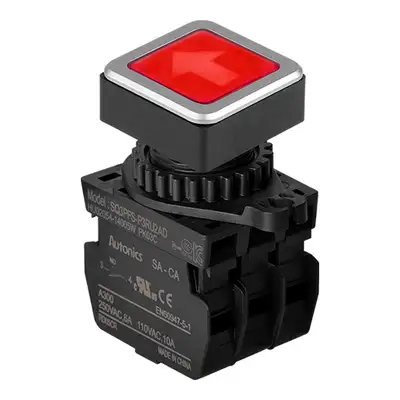 Кнопочный выключатель Autonics SQ3PFS-P3RU2ADM