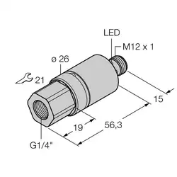 Датчик давления TURCK PC025V-201-2UPN8X-H1141
