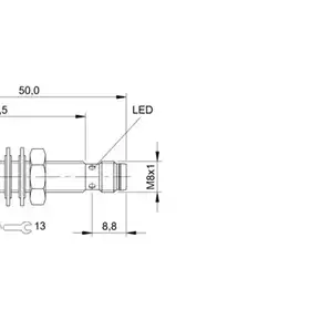 Индуктивный датчик Balluff BES M08EG-PSC15B-S49G