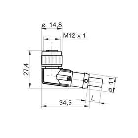 Разъем с кабелем Baumer ESW 33SH0200X