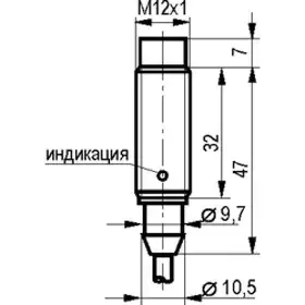 Индуктивный датчик ТЕКО ISN FF2A-31P-4-L-1