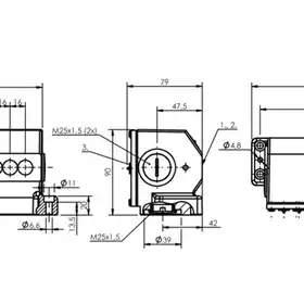 Блочный выключатель Balluff BNS 816-B10-THA-16-605-11
