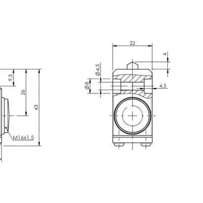 Одиночный выключатель Balluff BNS 813-100-D-38