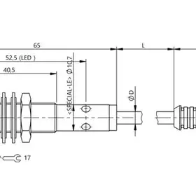 Индуктивный датчик расстояния Balluff BAW M12MG2-UAC20B-BP00,2-GS04