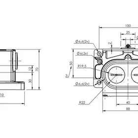 Блочный выключатель Balluff BNS 813-D02-L12-100-10-01