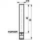 Индуктивный датчик ТЕКО ISB CC1B-32N-1,5-LS40