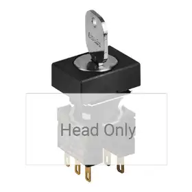 Селекторный переключатель с ключом Autonics S16KRT-3EKC