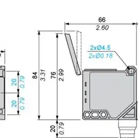 Оптический датчик Telemecanique XUK1APANM12