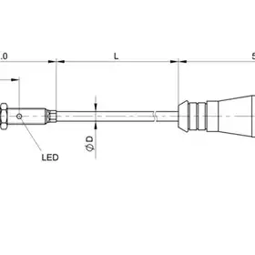 Индуктивный датчик Balluff BES M05ED-PSC50F-EP00,3-GS04