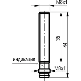 Индуктивный датчик ТЕКО ISB BC11B-32P-3-LS402