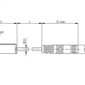 Магнитный датчик для цилиндра Balluff BMF 305K-PS-C-2-S49-00,2