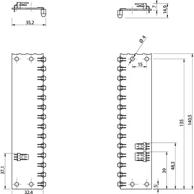 Световая завеса DATASENSING NX14SR/XAP-C000