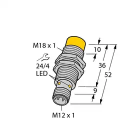 Индуктивный датчик TURCK NI10-M18-Y1X-H1141