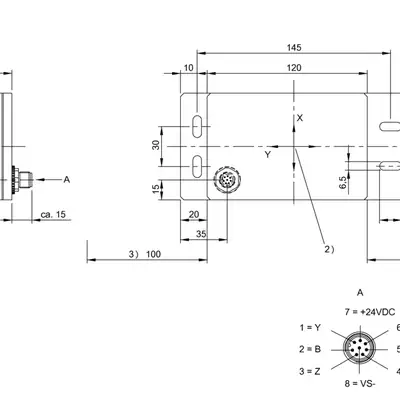 RFID головка чтения/записи Balluff BIS L-303-S115