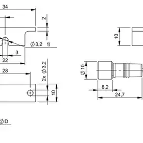 Оптоволоконный кабель Balluff BOH TJ-T32-001-01-S49F