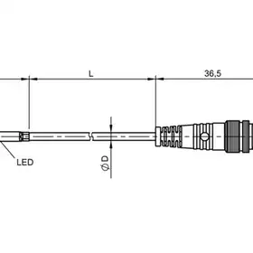Индуктивный датчик Balluff BES 516-3044-G-E4-C-S49-00,5
