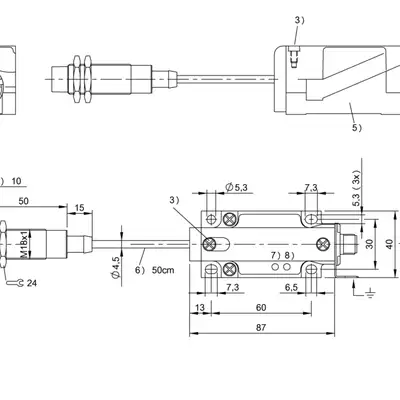 RFID головка чтения/записи Balluff BIS L-409-045-002-07-S4