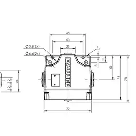 Блочный выключатель Balluff BNS 816-B02-NA-12-610-11