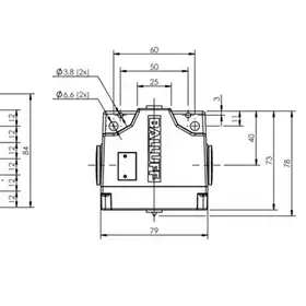 Блочный выключатель Balluff BNS 816-B06-KHG-12-610-11