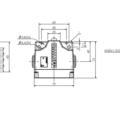 Блочный выключатель Balluff BNS 813-B04-D12-61-A-20-02