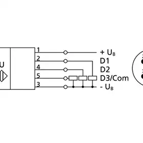 Ультразвуковой датчик Microsonic lcs-25/DDD/QP
