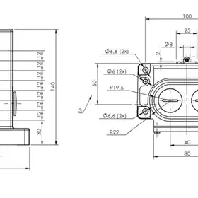 Блочный выключатель Balluff BNS 819-D08-R12-100-10