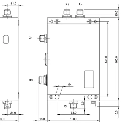 Блок обработки RFID Balluff BIS C-6027-039-050-06-ST19