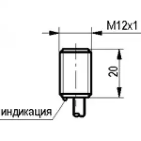 Индуктивный датчик ТЕКО ISB BS2A-32N-3-L
