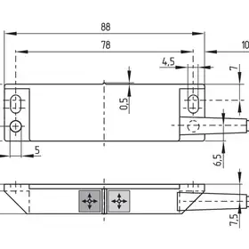 Магнитный герконовый датчик Schmersal BN 310-RZ