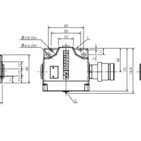 Блочный выключатель Balluff BNS 816-B03-PA-12-610-11-S90L