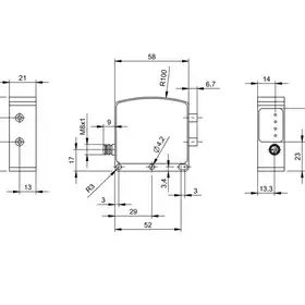 Датчик цвета Balluff BFS 33M-GSI-F01-S75