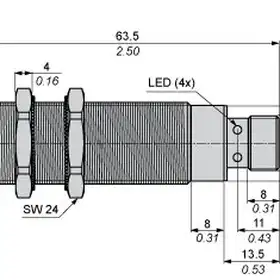 Индуктивный датчик Telemecanique XS918S1PAM12
