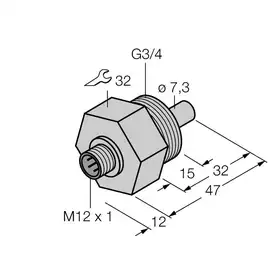 Датчик потока TURCK FCS-G3/4A4-NAEX0-H1141
