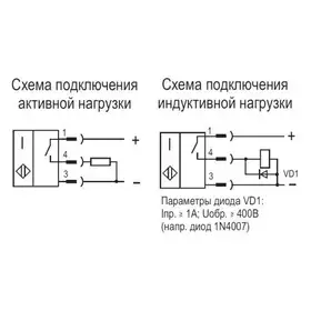 Индуктивный датчик ТЕКО ISBt AC4A8-31P-5F-LZR4-C-V-P1